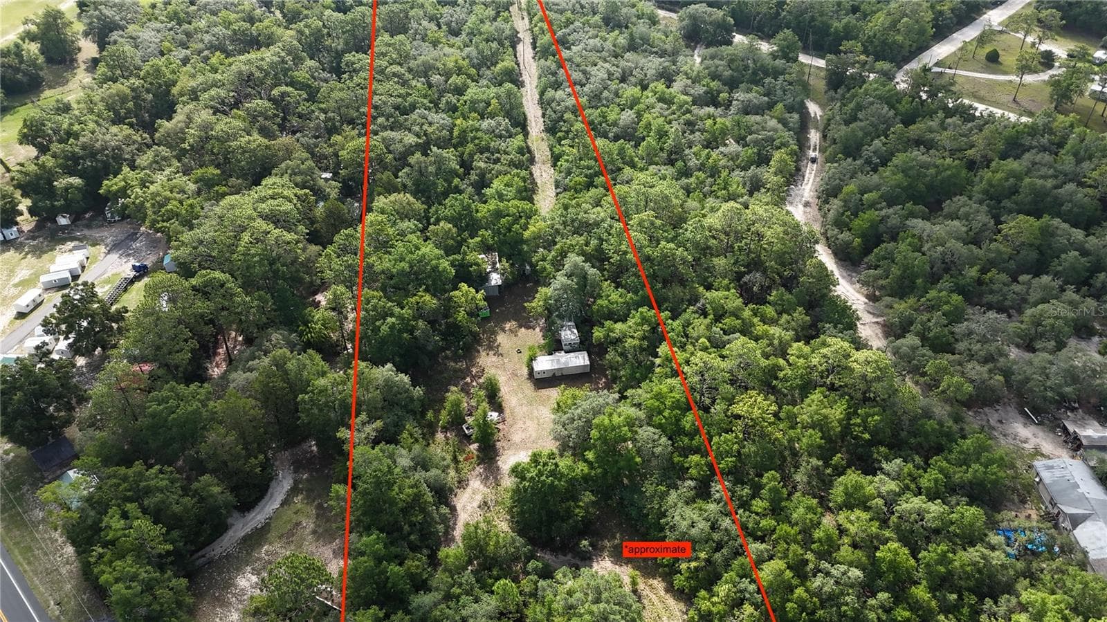 approximate boundaries - 9730 NE STATE ROAD 24, ARCHER