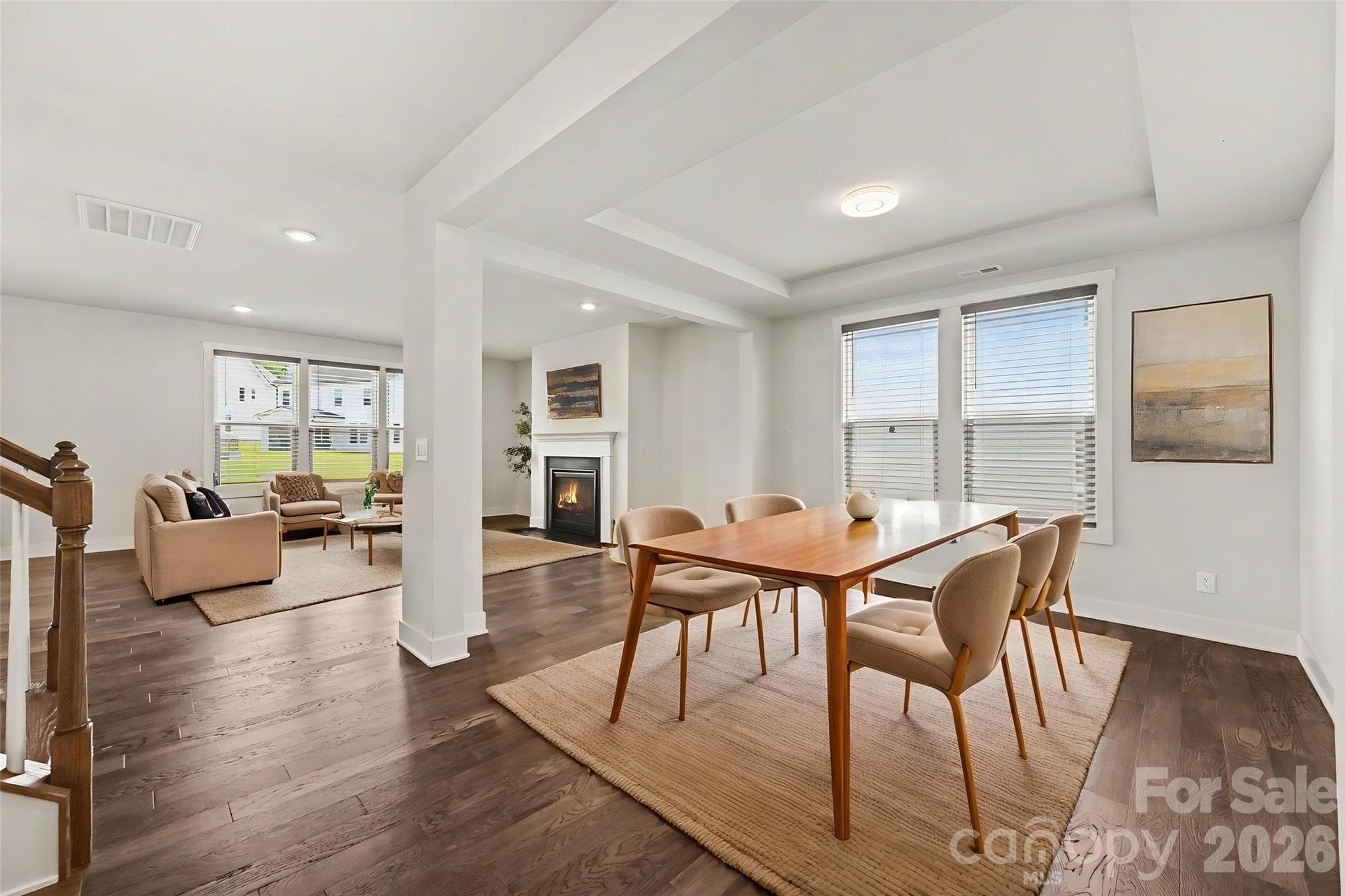Open dining into living room *Virtually Staged* - Indian Land