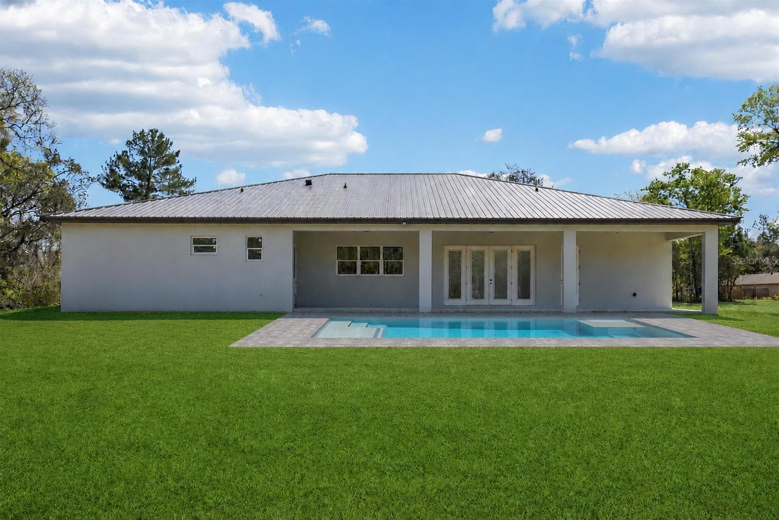 virtual view of pool if installed - 1623 MAGNOLIA AVE, DELAND