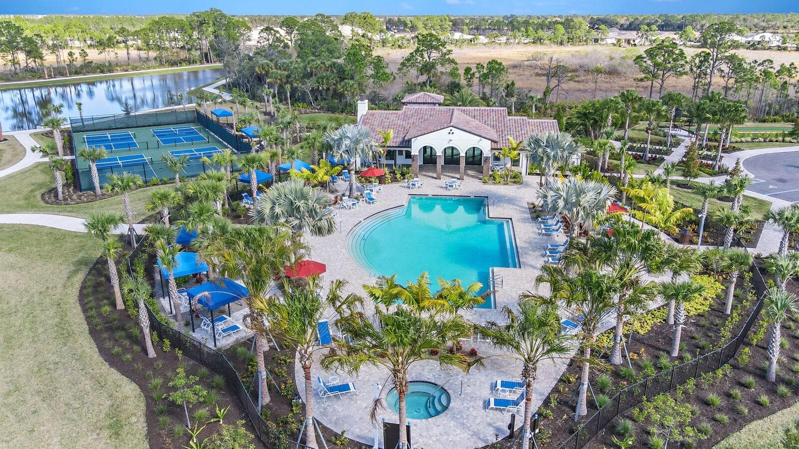 Clubhouse, Community Pool, and Amentities - 244 ALTAMURA CIR, NOKOMIS