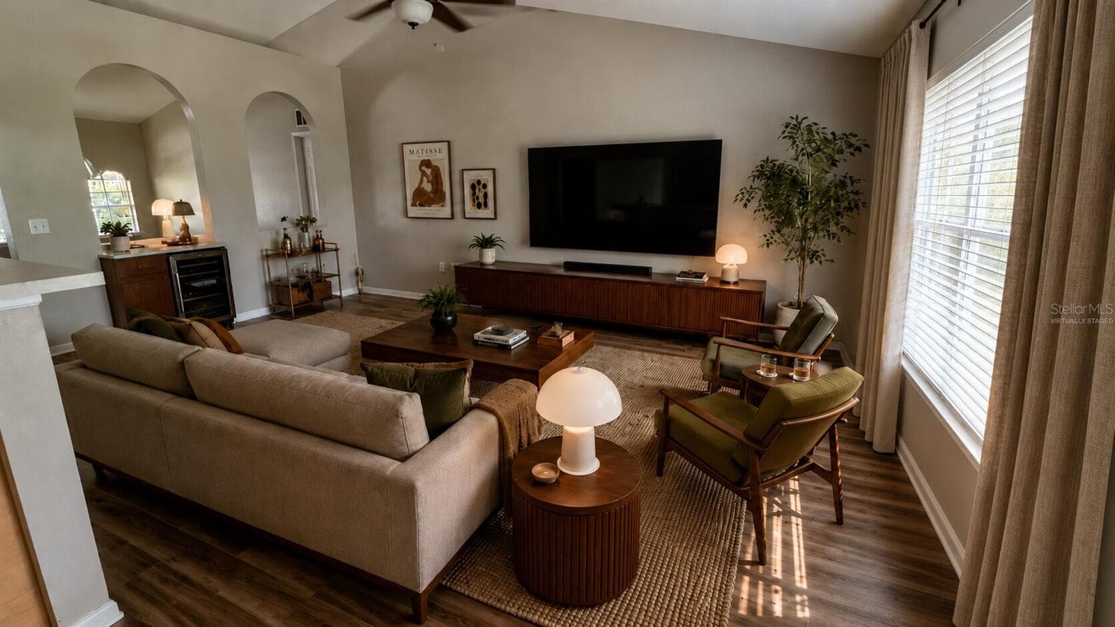 virtually staged - family room - 539 GRANITE CIR, CHULUOTA