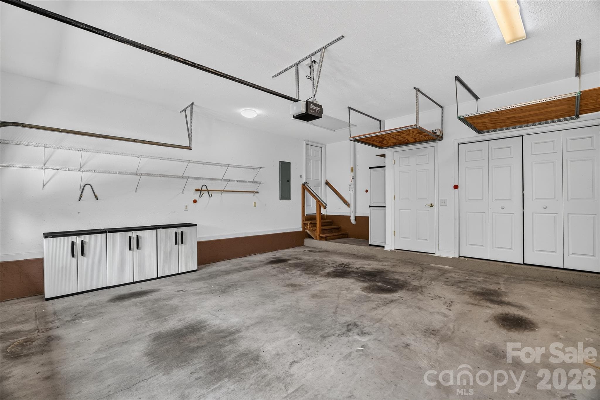 Spacious garage with extra storage - 51 Duya Court, Brevard