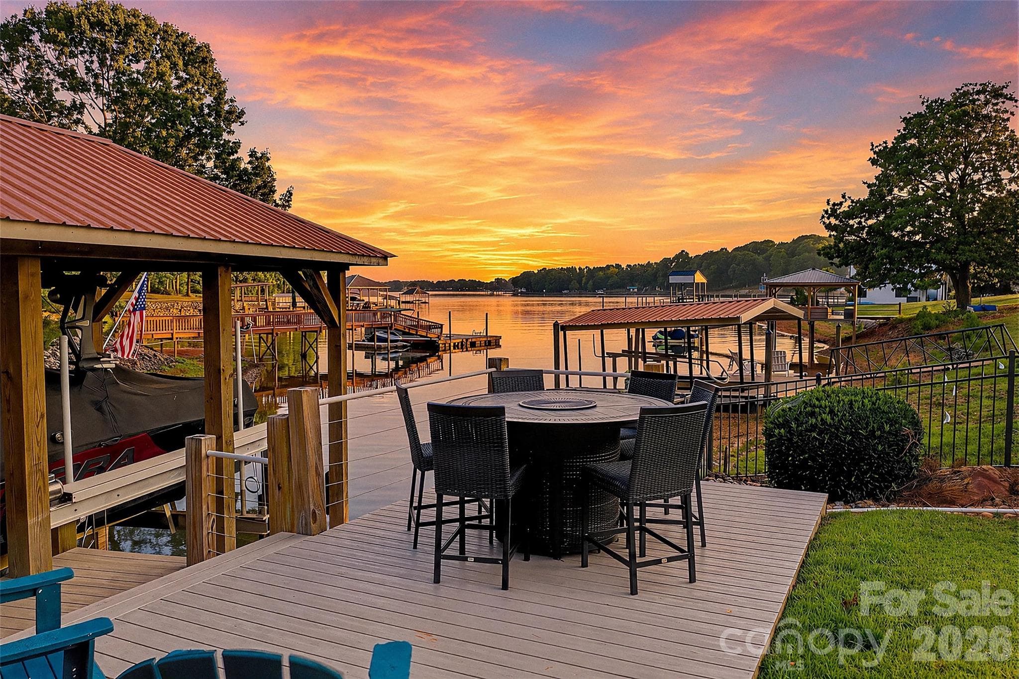 Dock Sitting Area - 8535 Sylvan Drive, Terrell