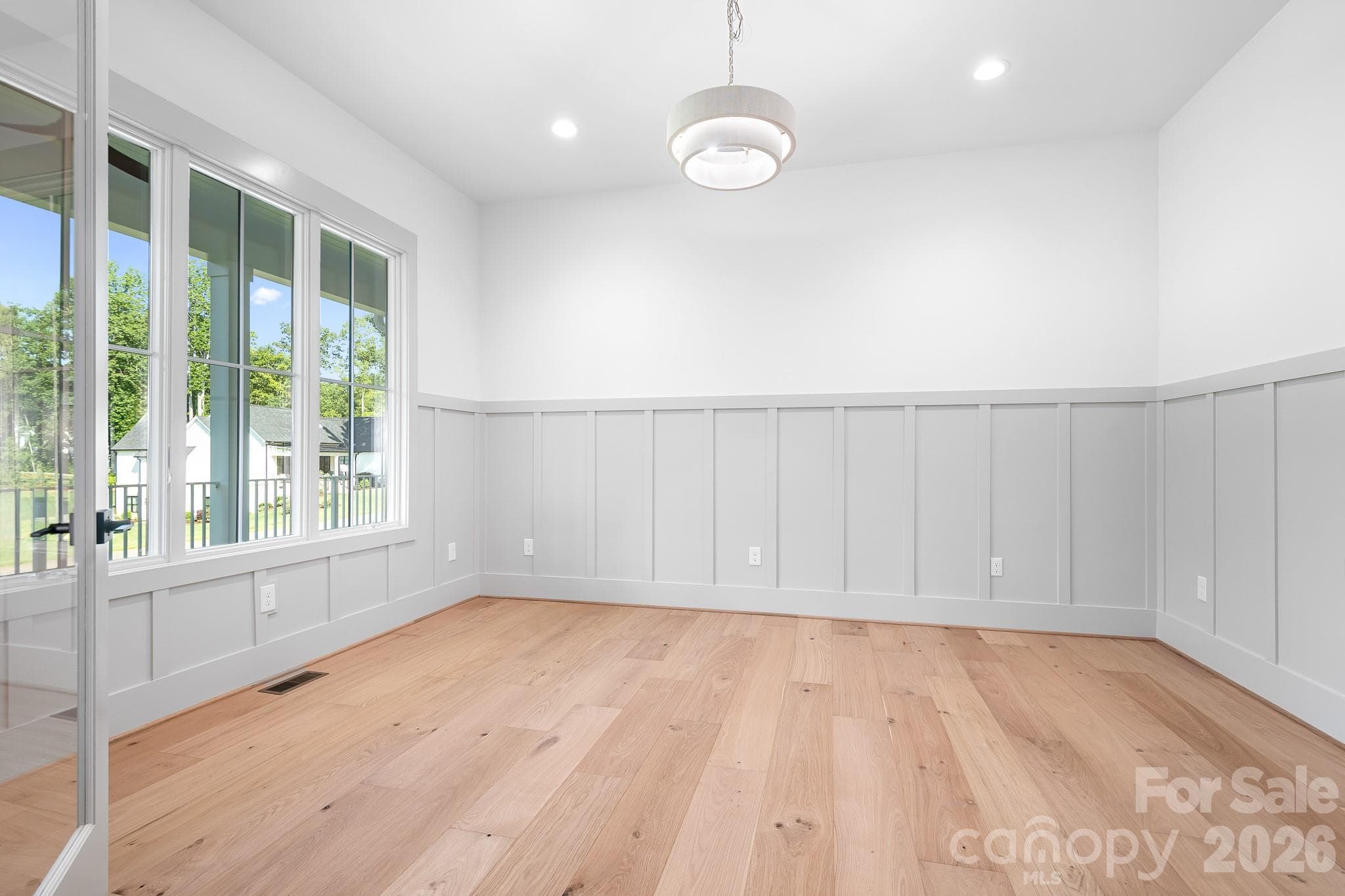 Office with french doors - Mooresville