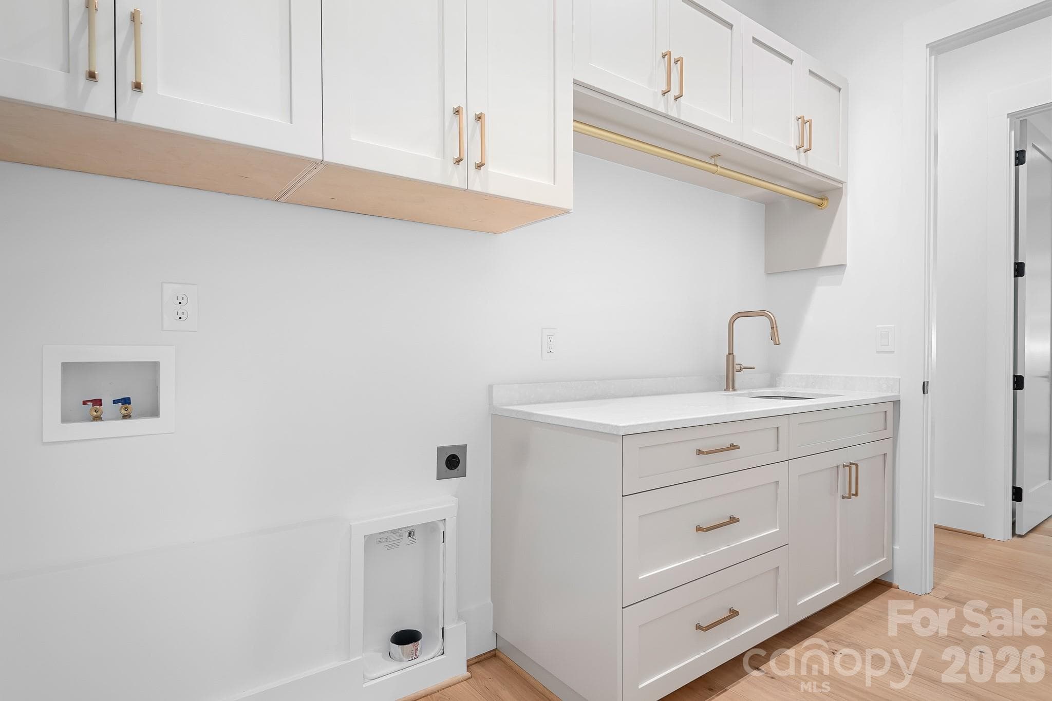 Laundry w/sink connected to Primary Suite - Mooresville