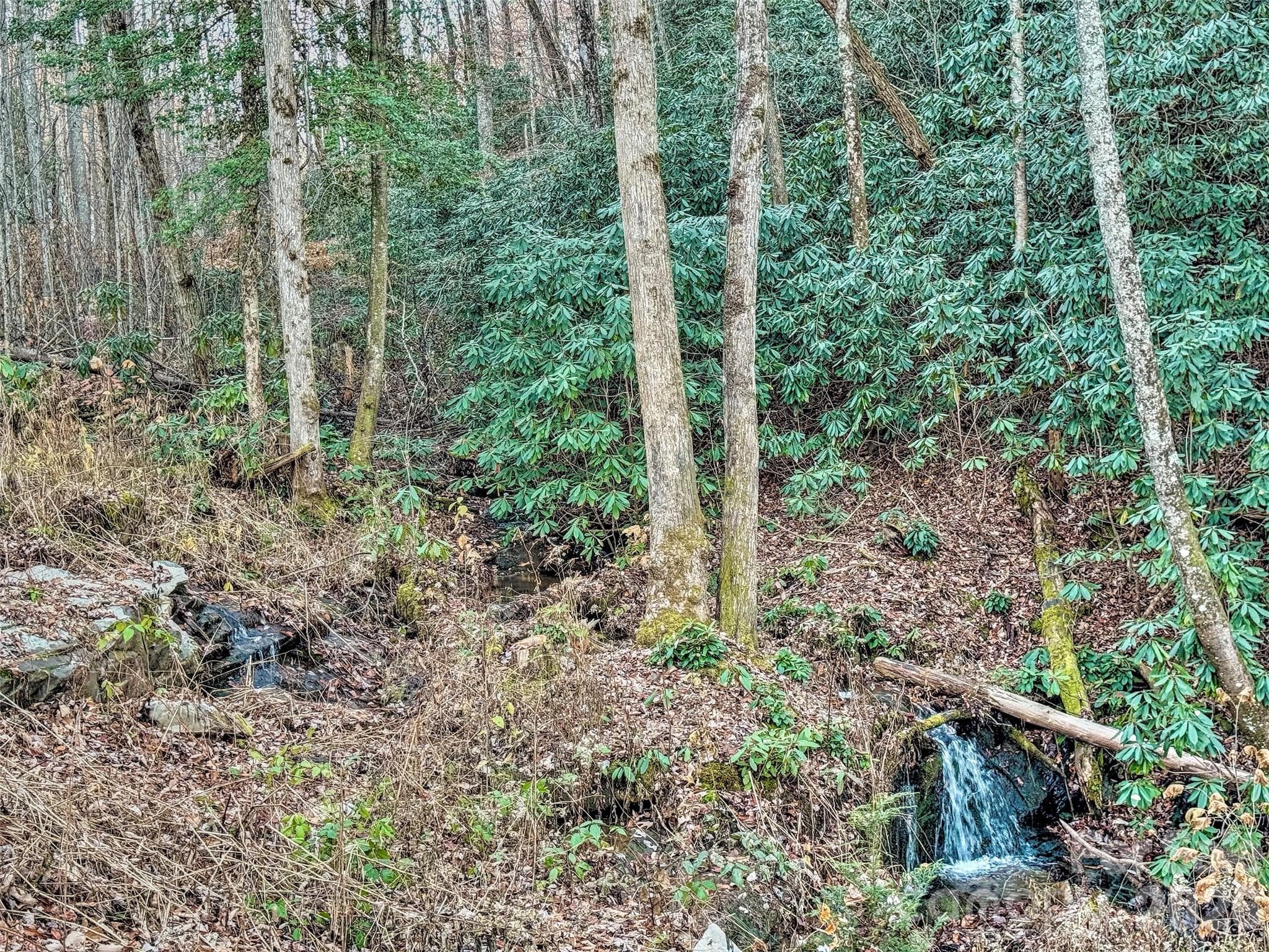 waterfall below house - 168 Laramie Heights, Andrews