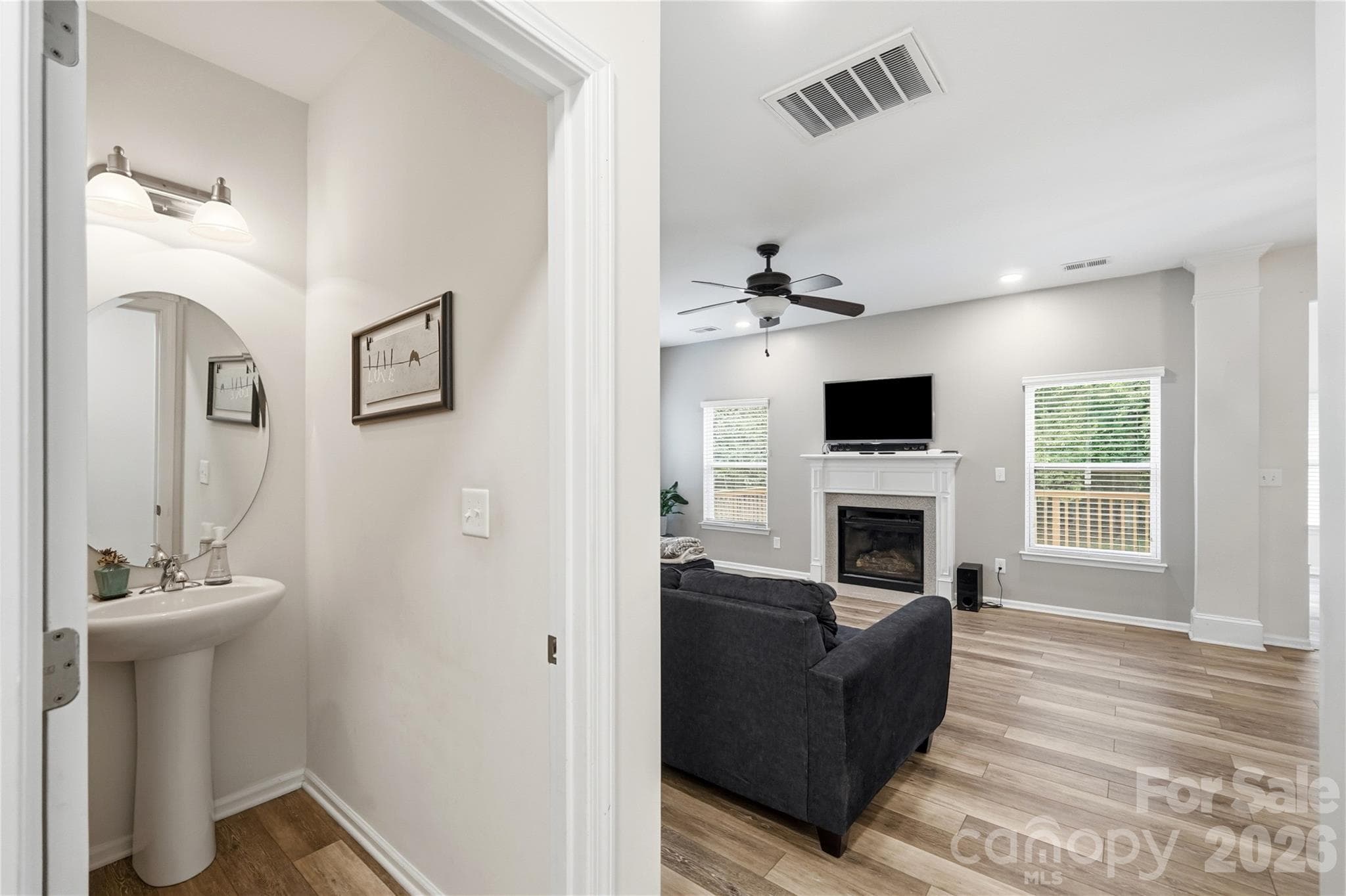 Bright, flowing living space made for everyday comfort - Indian Trail