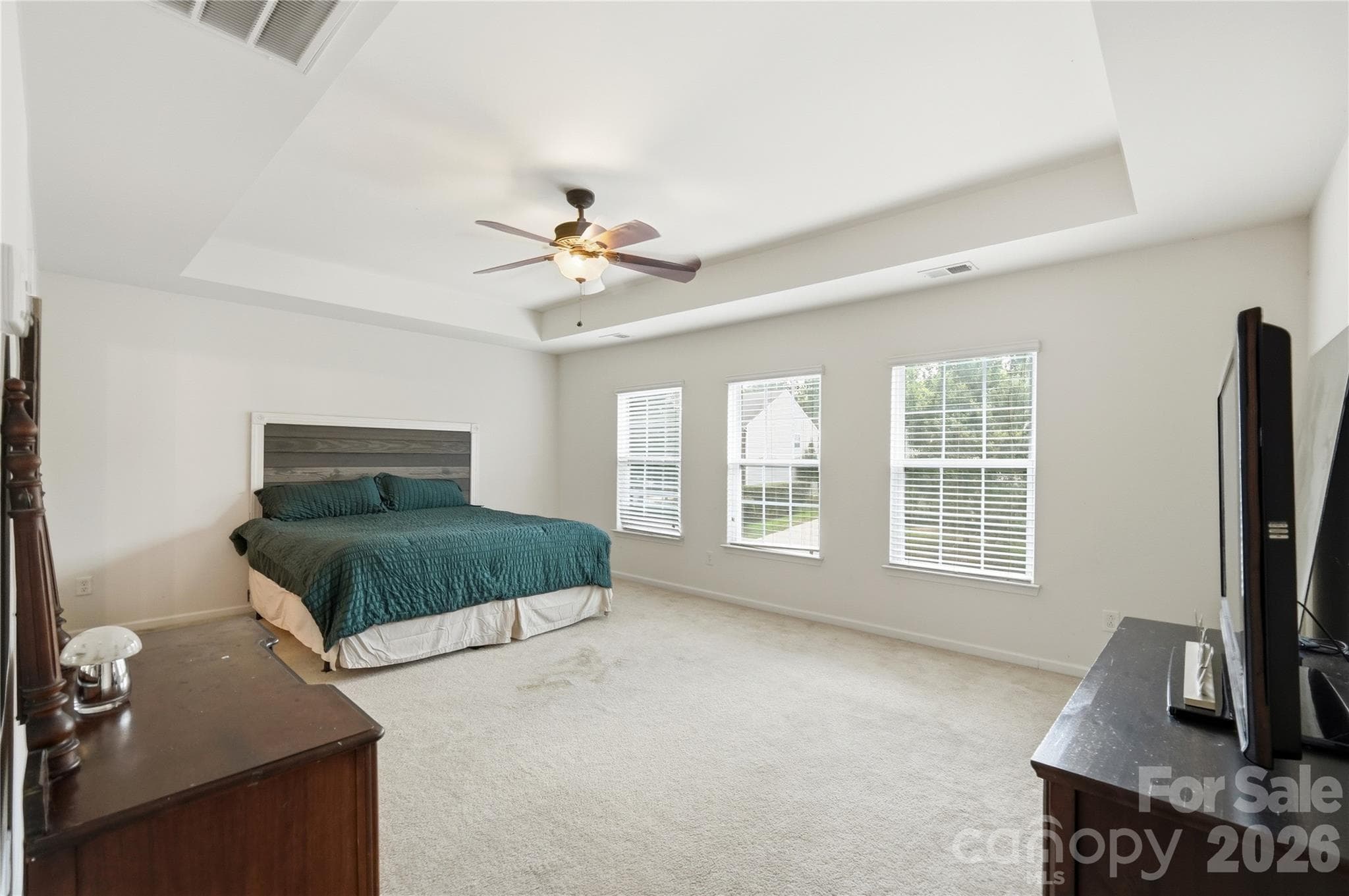 Huge primary suite retreat with a tray ceiling and room to unwind - Indian Trail