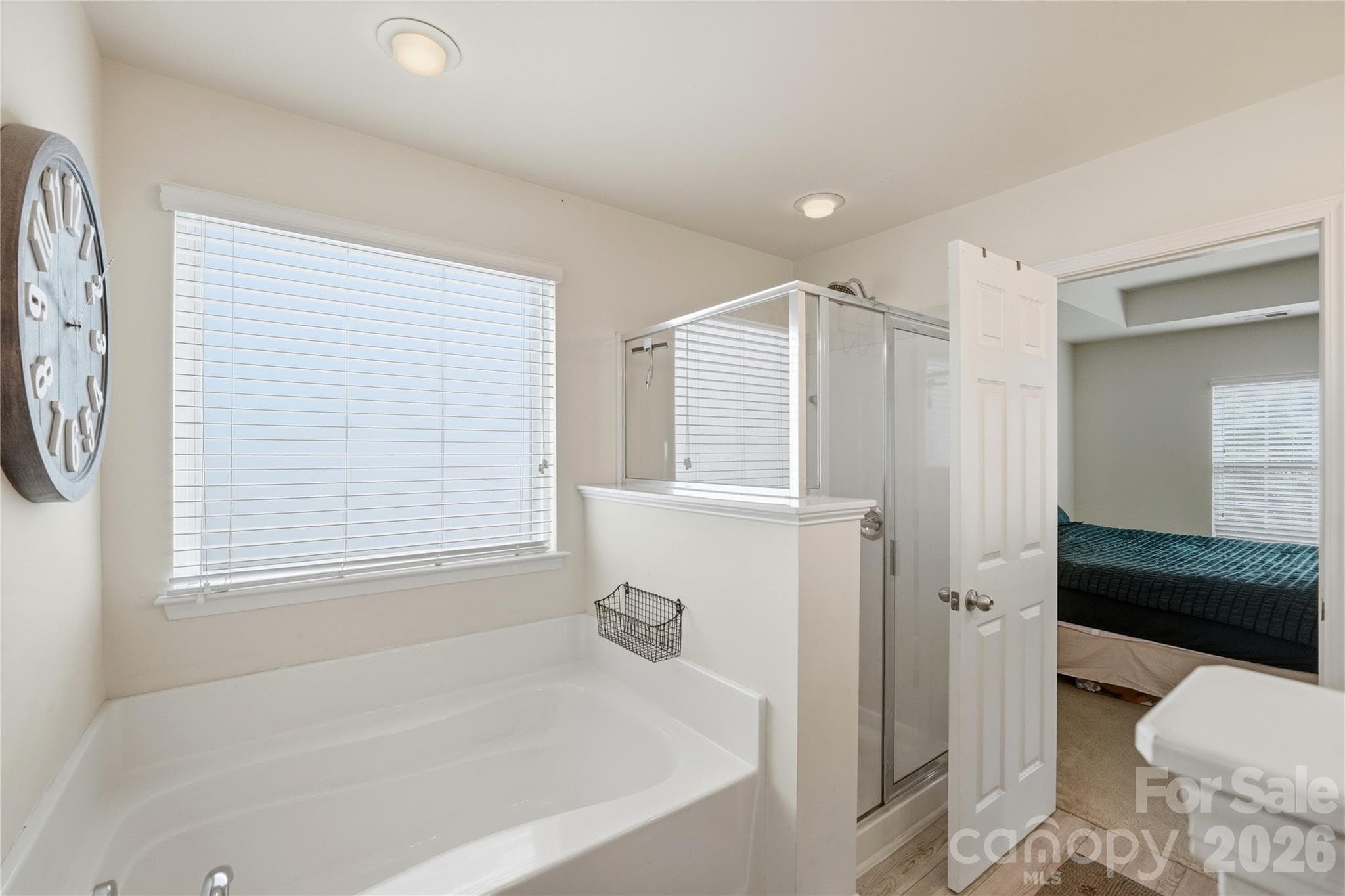 Relax in the garden tub with a separate shower and walk-in closet - Indian Trail