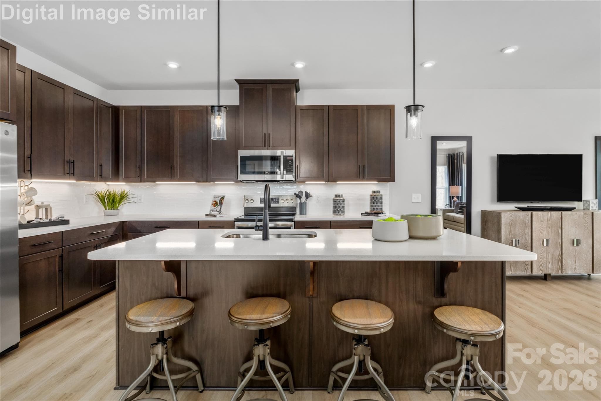 Step Into A Space Where Culinary Creativity Meets Effortless Hosting.  This Kitchen Wasn't Just Built For Cooking - It Was Designed To Be The Heart Of the Party. - Concord