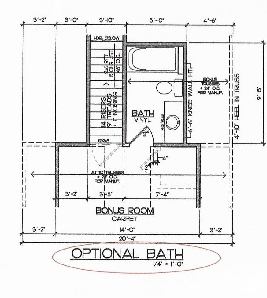Full Bath #3 - Concord