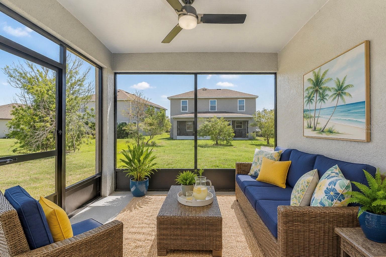 *Virtually Staged Lanai - 8325 OLIVE BROOK DR, WESLEY CHAPEL