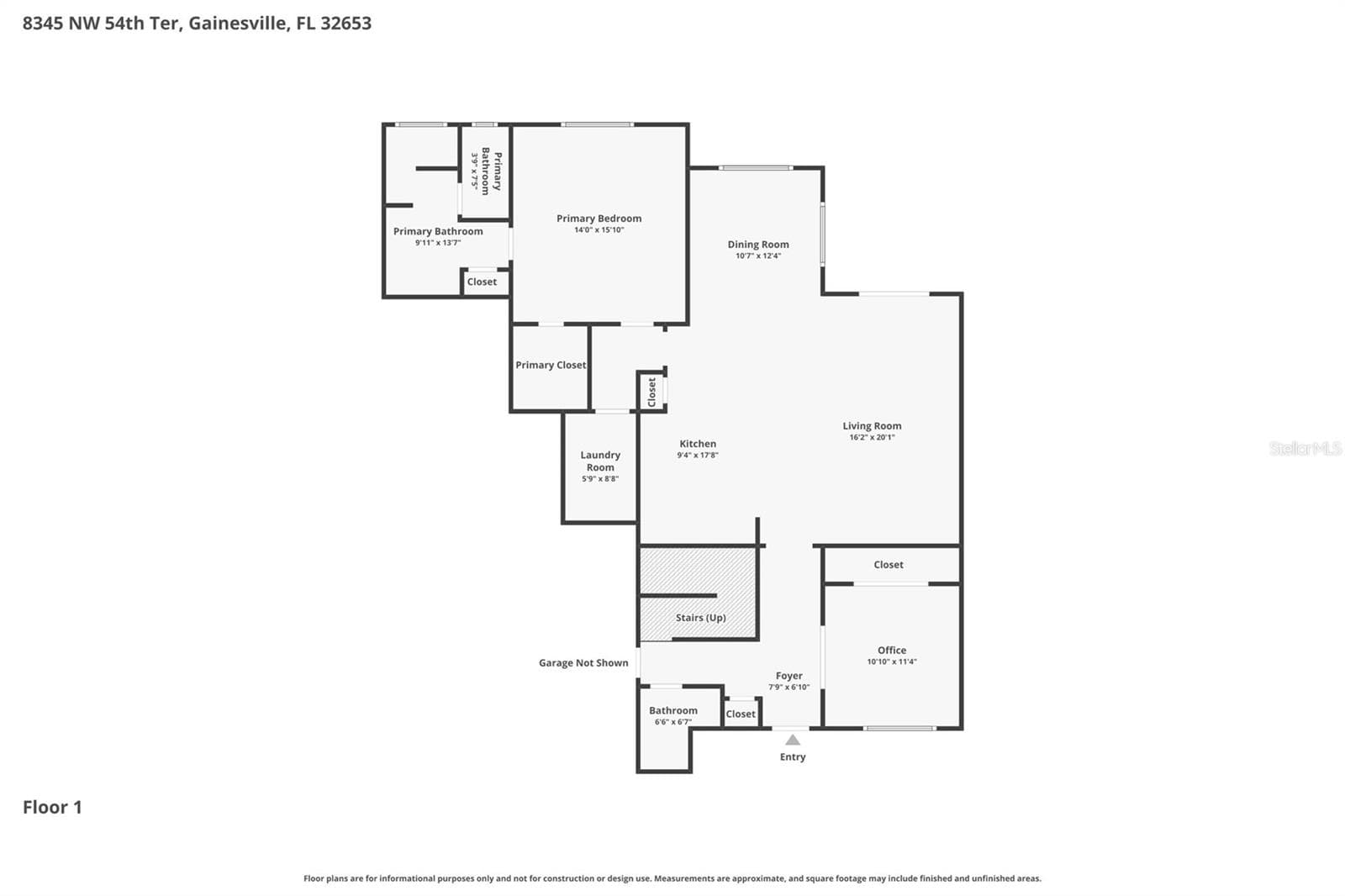 First Floor - 8345 NW 54TH TER, GAINESVILLE