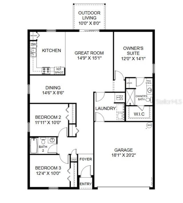 Single Family Residence at 886 HUDSON VALLEY DR, POINCIANA, photo 2 of 2