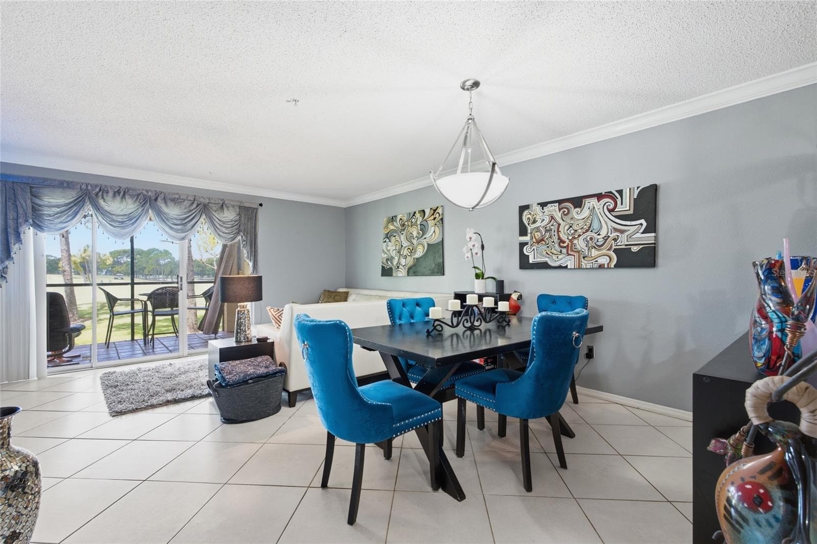 Dining area - first floor - 2400 FEATHER SOUND DR #313, CLEARWATER