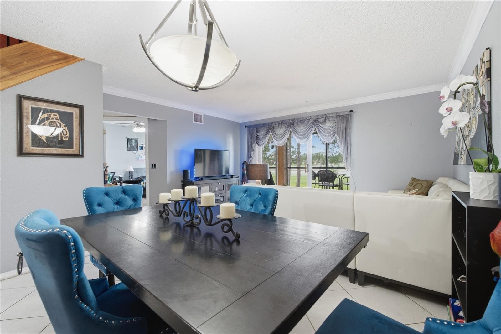 Dining area - first floor - 2400 FEATHER SOUND DR #313, CLEARWATER