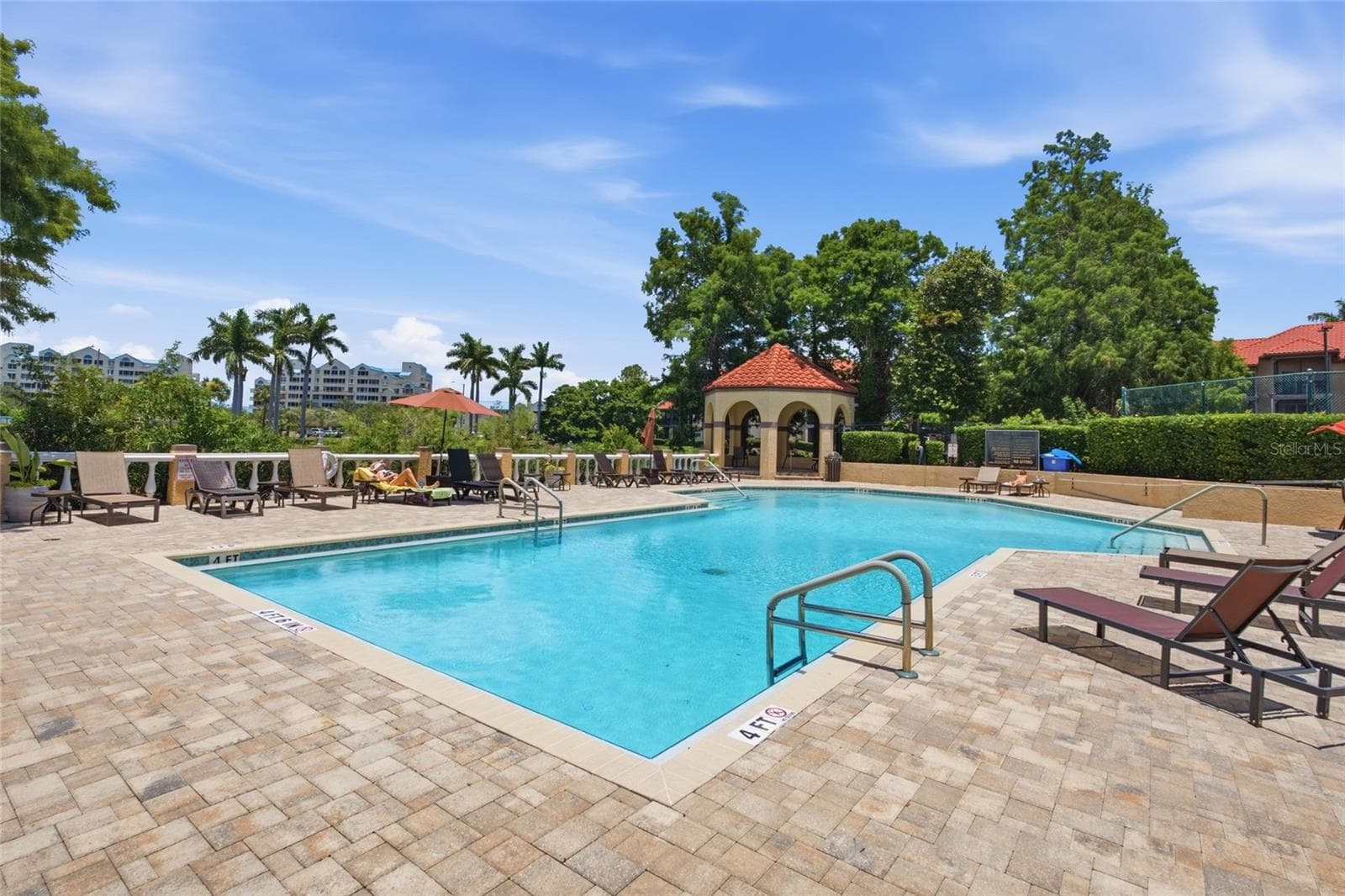 Resort pool - 2400 FEATHER SOUND DR #313, CLEARWATER