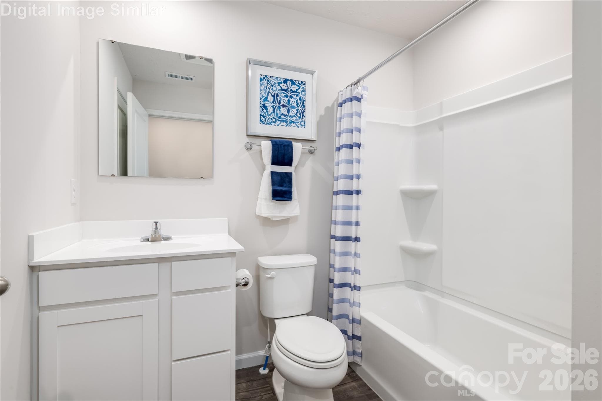 Lower Level Full Bathroom - Charlotte