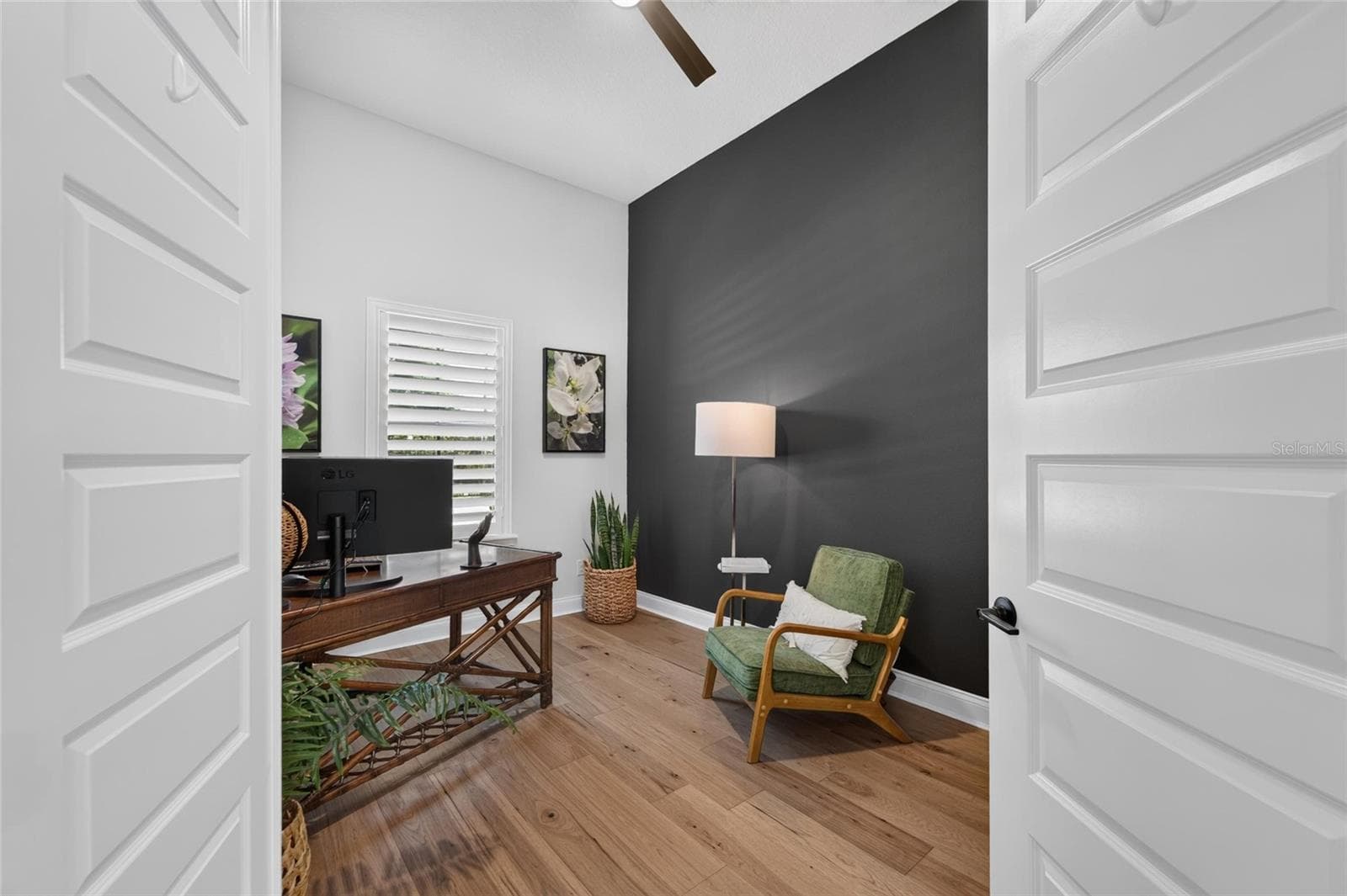 Front Office with double doors - 5391 CLUBHOUSE HILLS LN, LAKELAND
