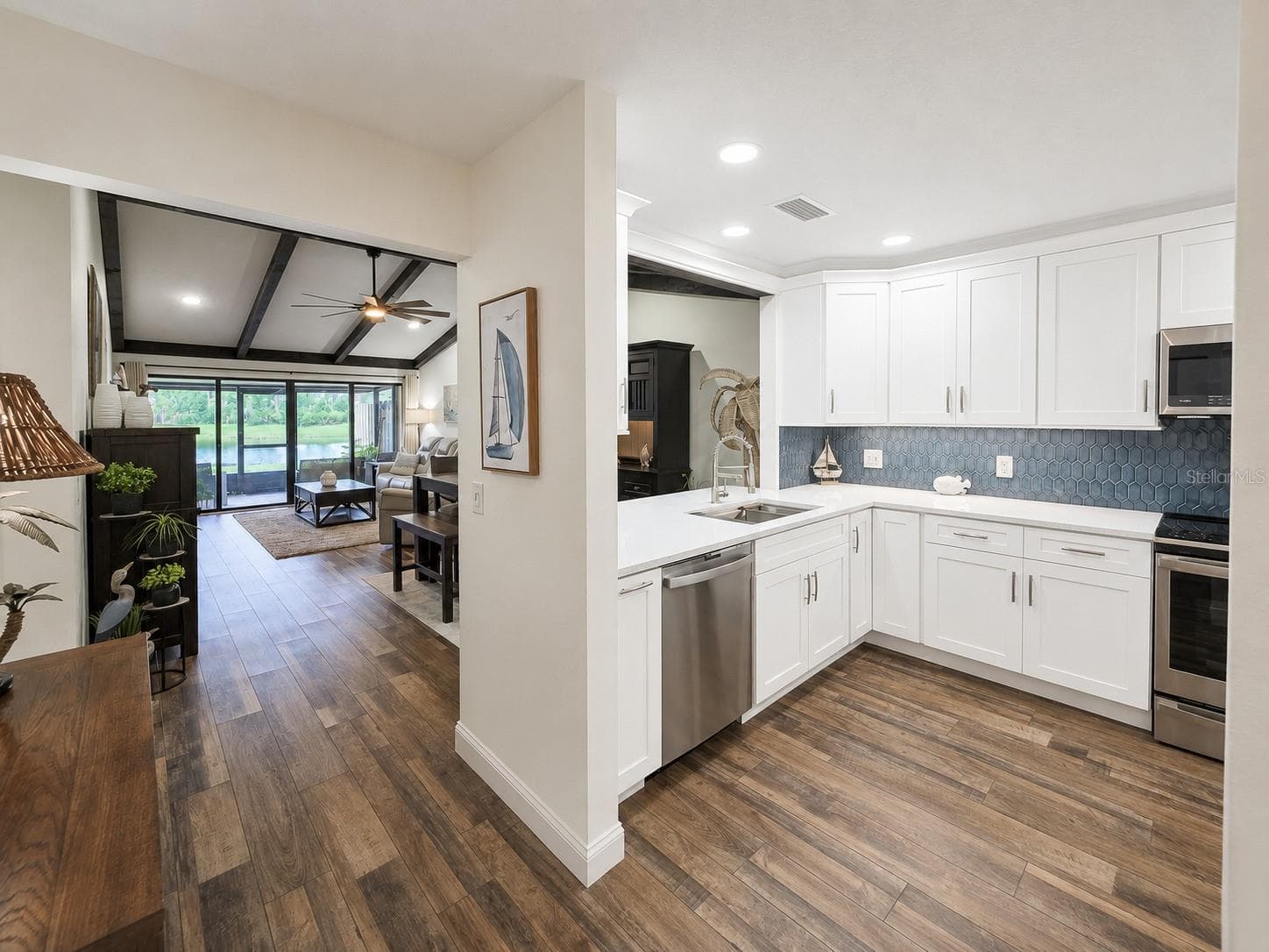 Entering your new "Home Sweet Home" - 100 SEA PINES CIR, DAYTONA BEACH