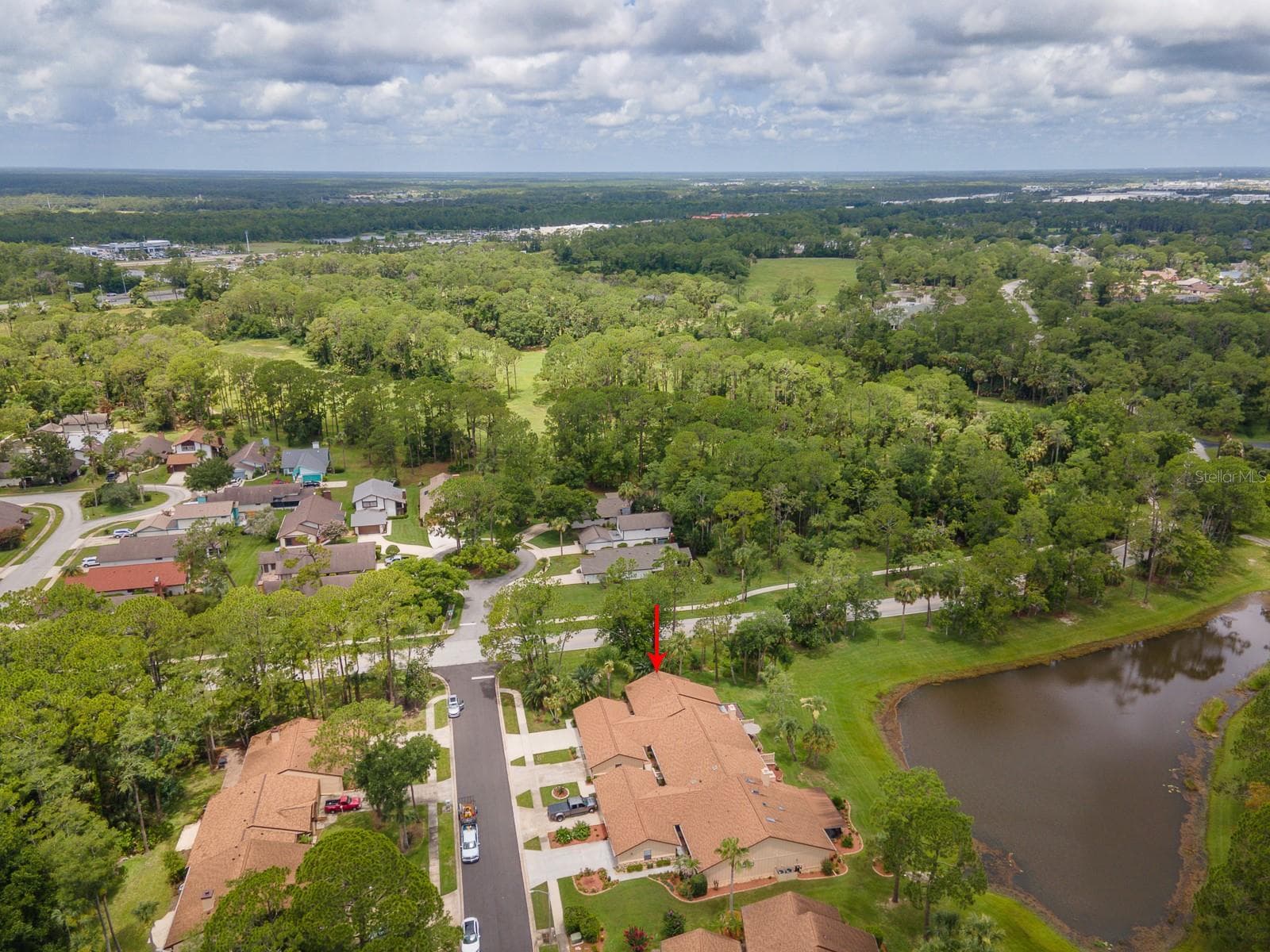 North west views - 100 SEA PINES CIR, DAYTONA BEACH