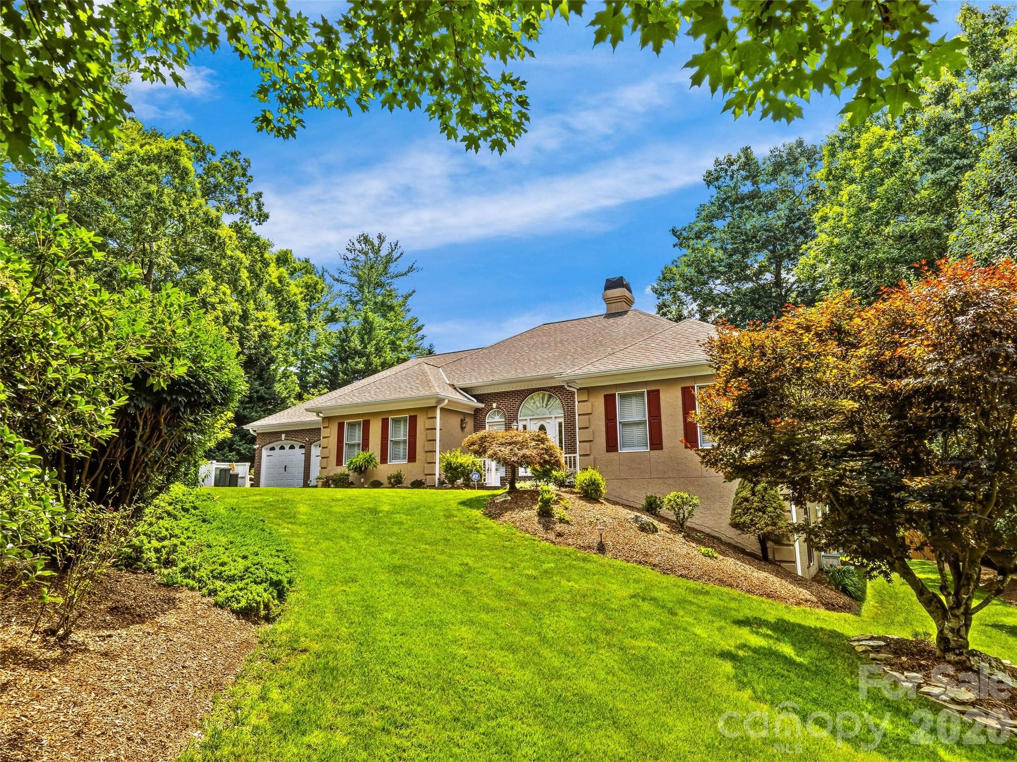 Private, Park-Like Setting - 200 Teaberry Lane, Hendersonville
