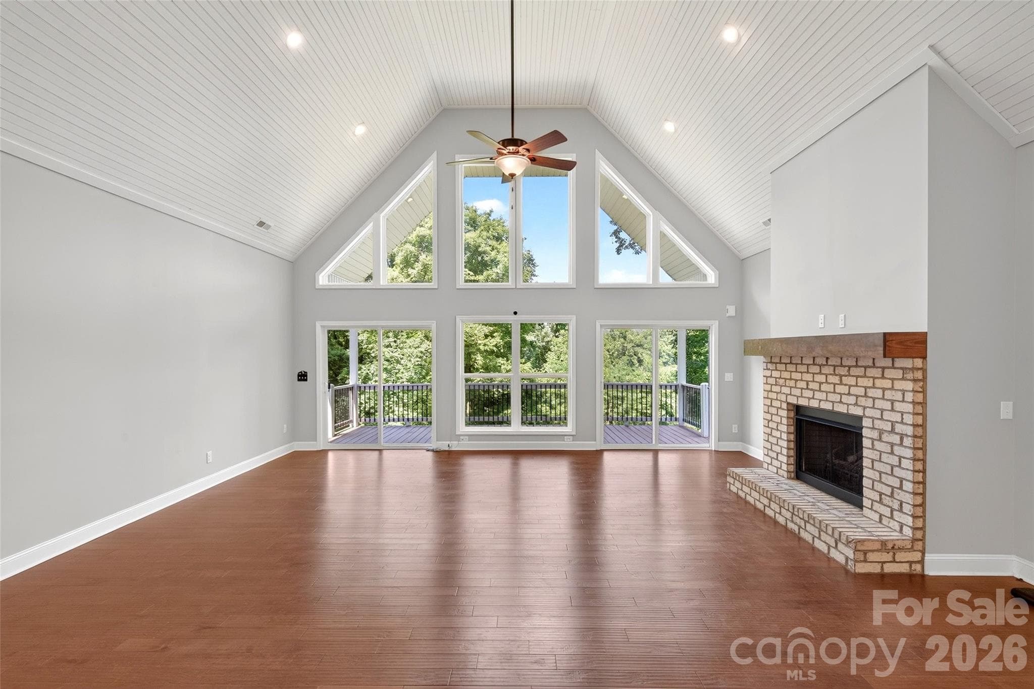 Breathtaking great room. - 771 Sally Gap Road, Old Fort