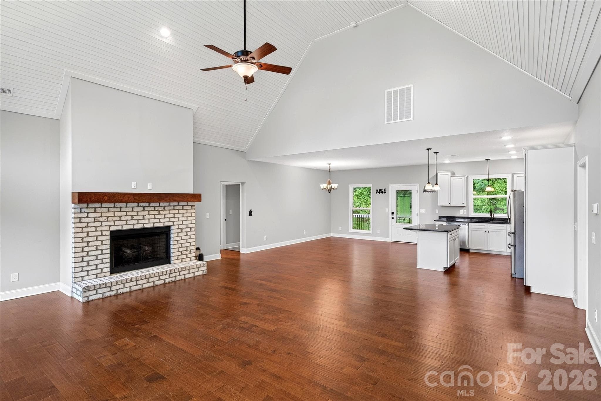 Living and relaxing area. - 771 Sally Gap Road, Old Fort