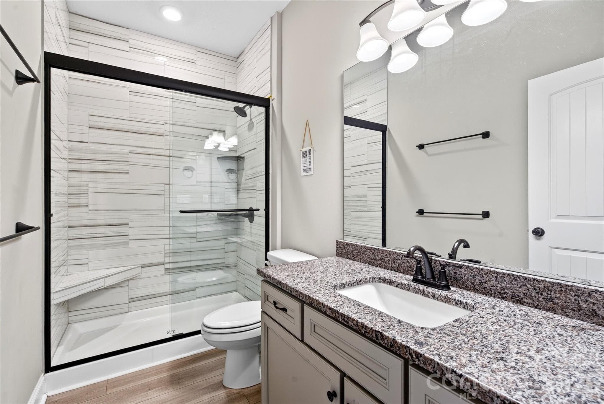 2nd full bathroom offers walk in shower. - 771 Sally Gap Road, Old Fort