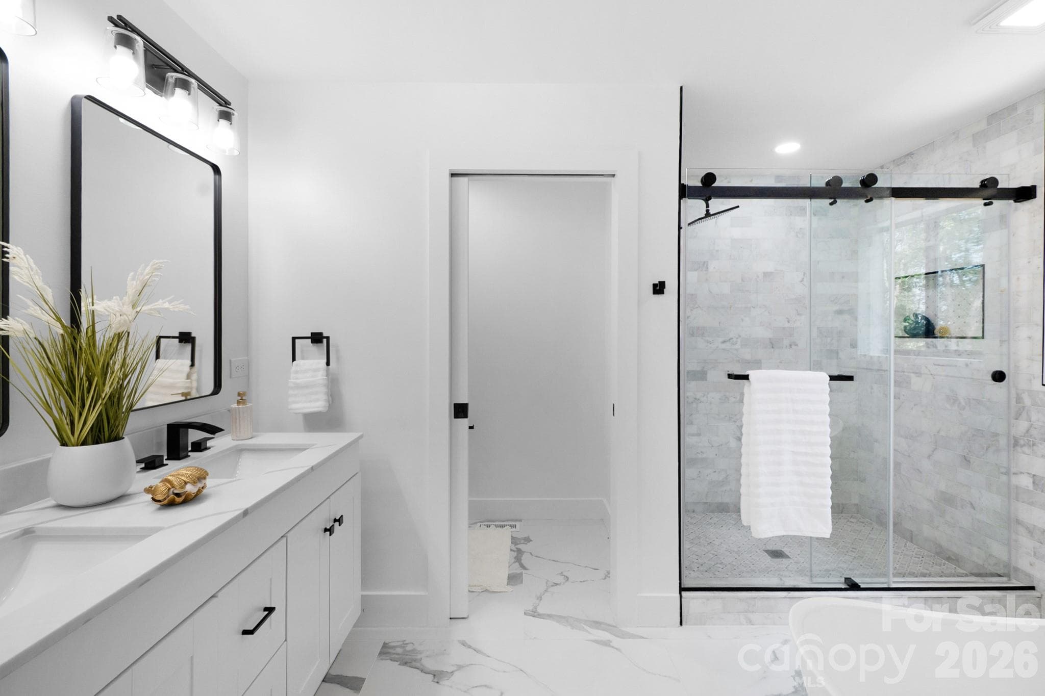 primary bathroom - 5033 Waxhaw Indian Trail Road, Matthews