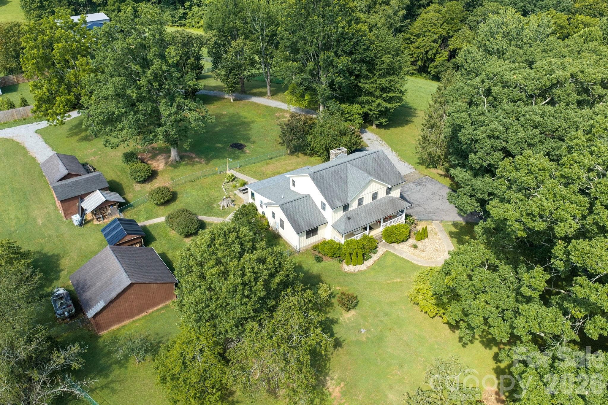 Aerial - 10 Old Turnpike Road, Mills River