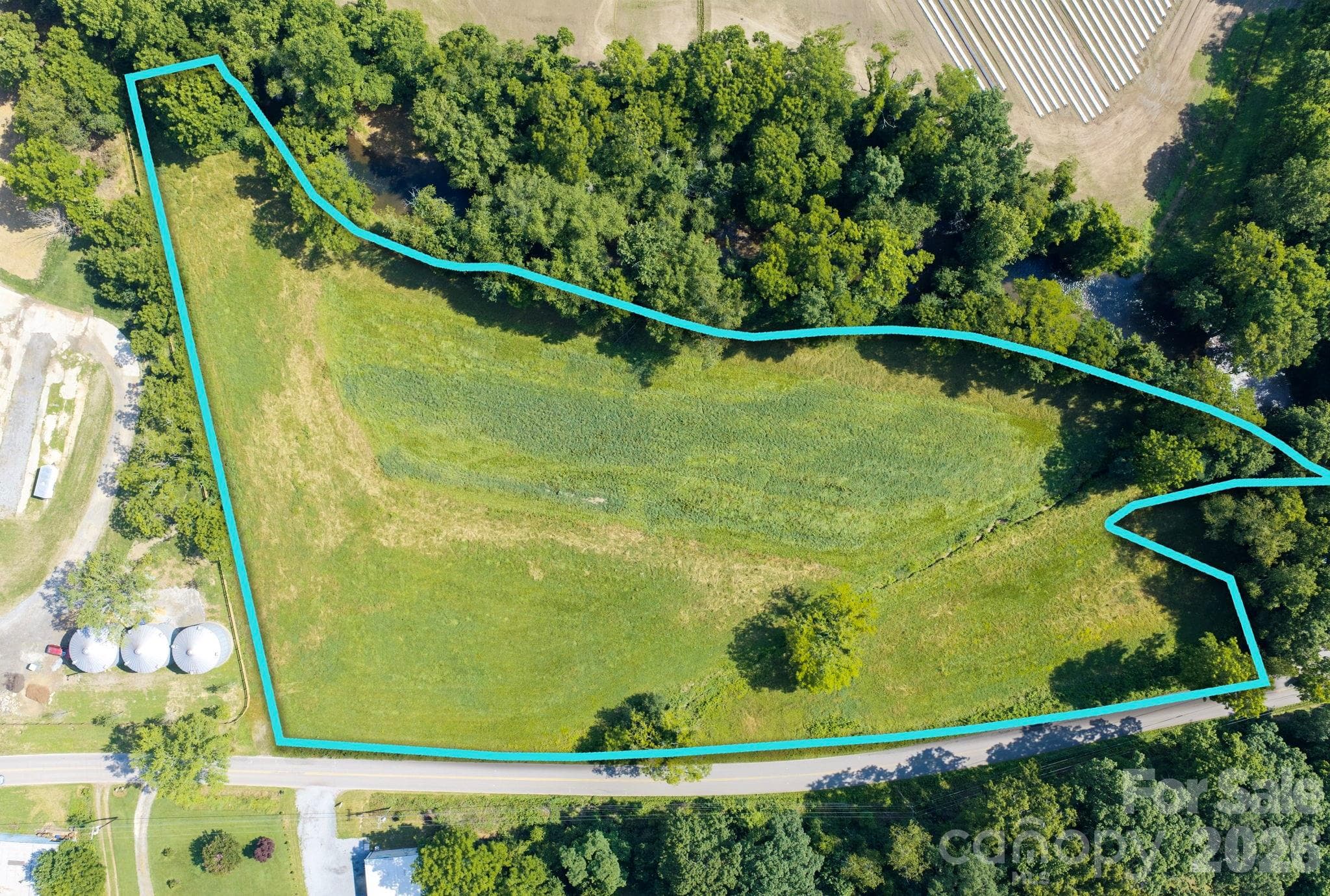 Pasture Across The Road w/ Approximate Lot Lines - 10 Old Turnpike Road, Mills River