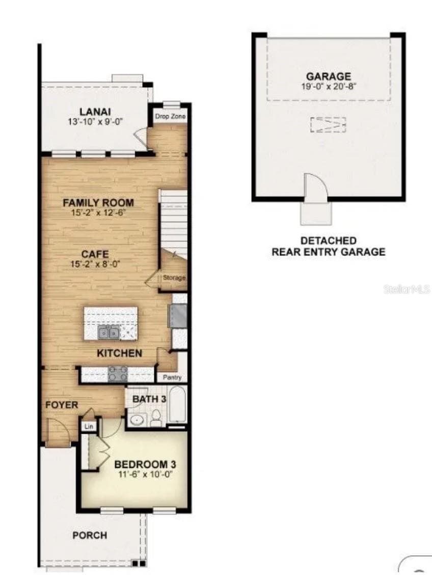 Floor Plan | First Floor - 14014 SCARLET ASTER ALY, WINTER GARDEN
