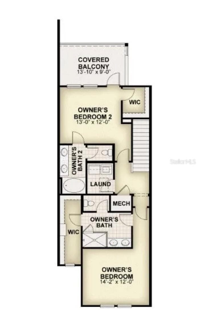 Floor Plan | Second Floor - 14014 SCARLET ASTER ALY, WINTER GARDEN