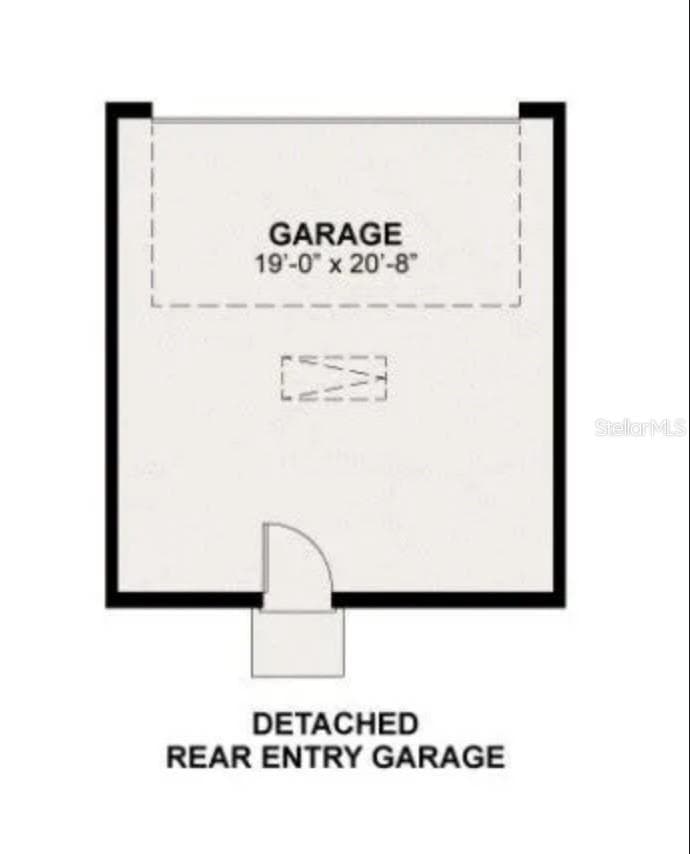 Floor Plan | Garage - 14014 SCARLET ASTER ALY, WINTER GARDEN