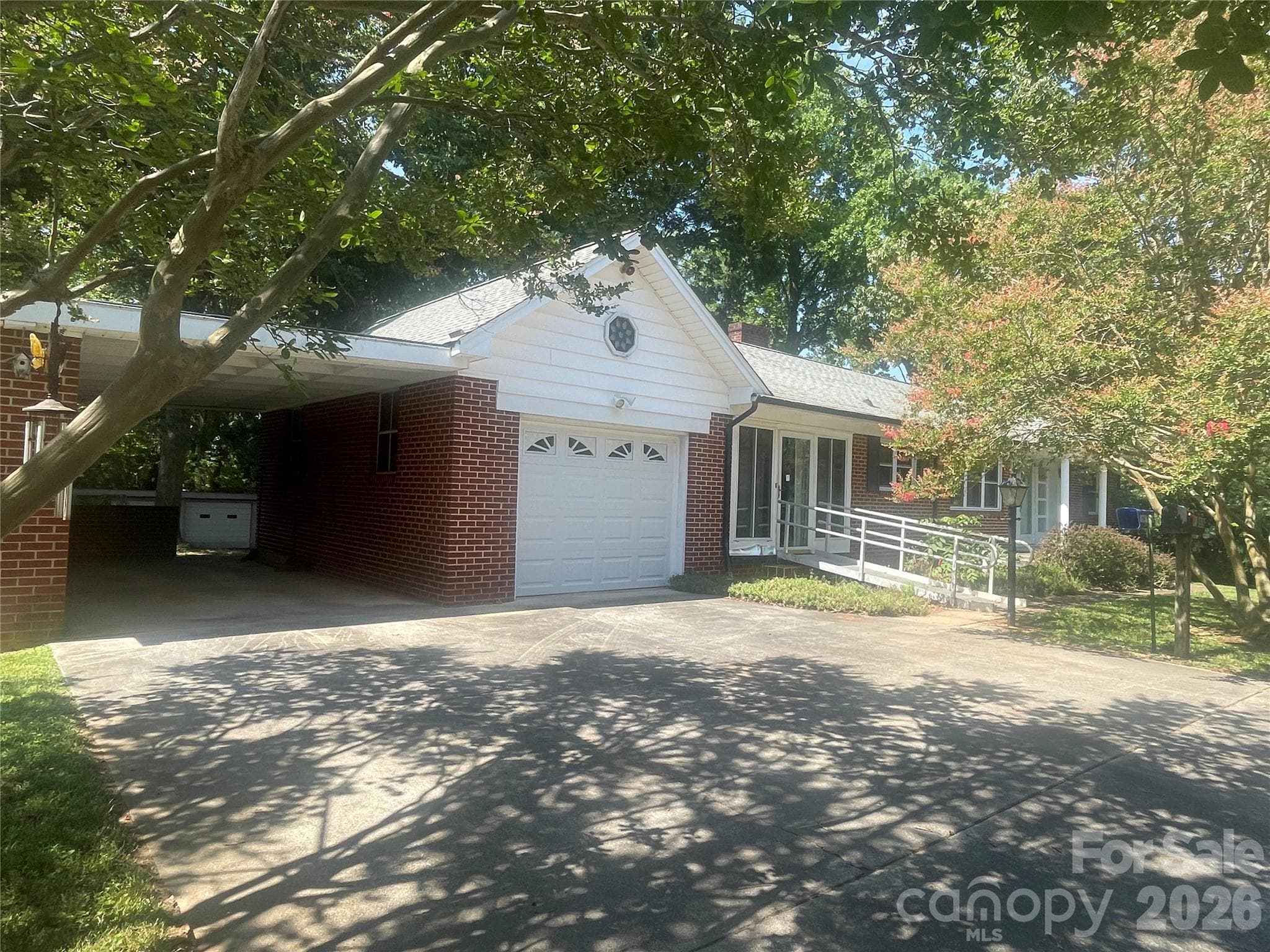 Carport/front entrances - Morganton