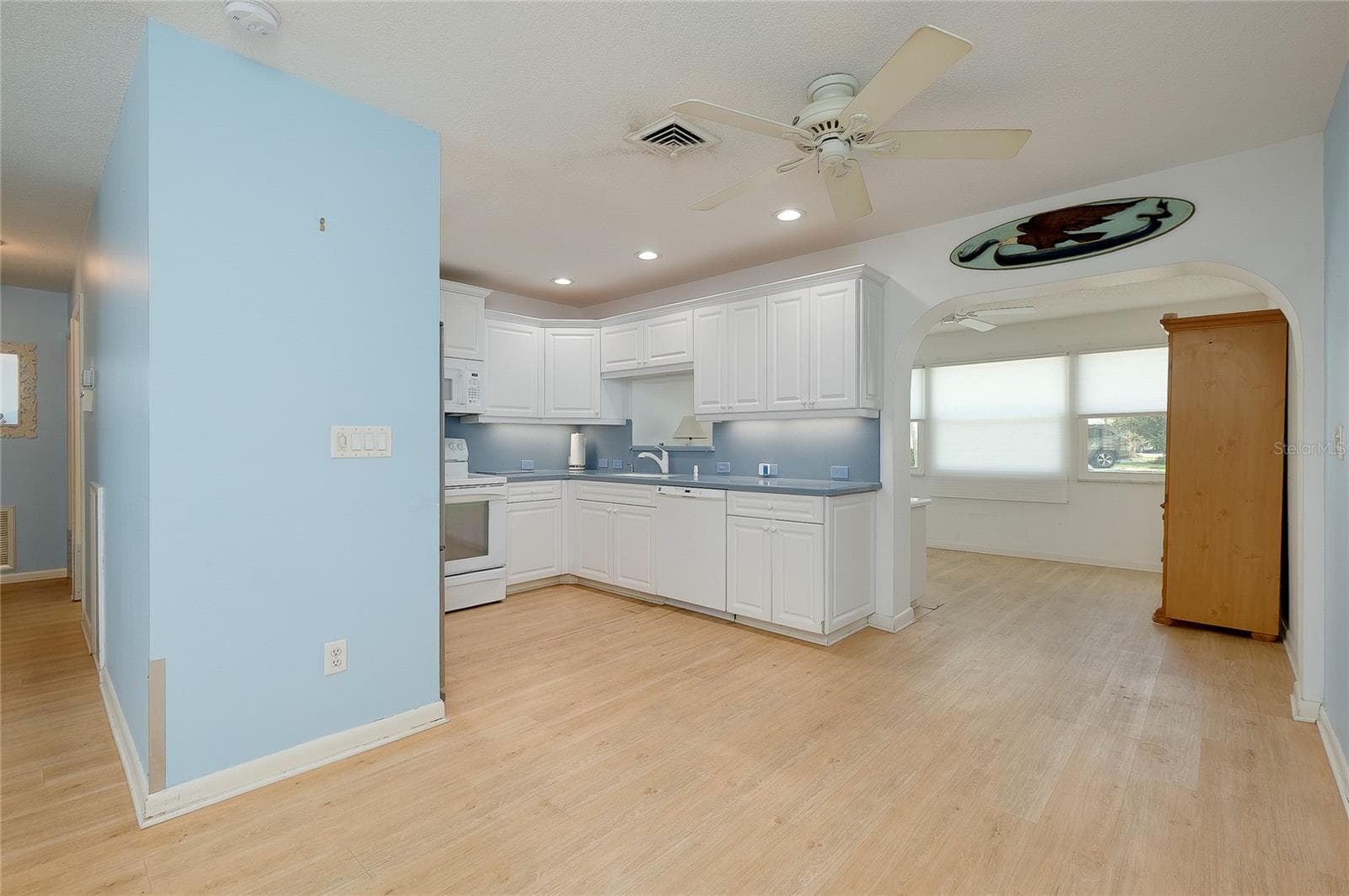 Kitchen with access to enclosed Florida room - 112 THE CORSO #112, VENICE