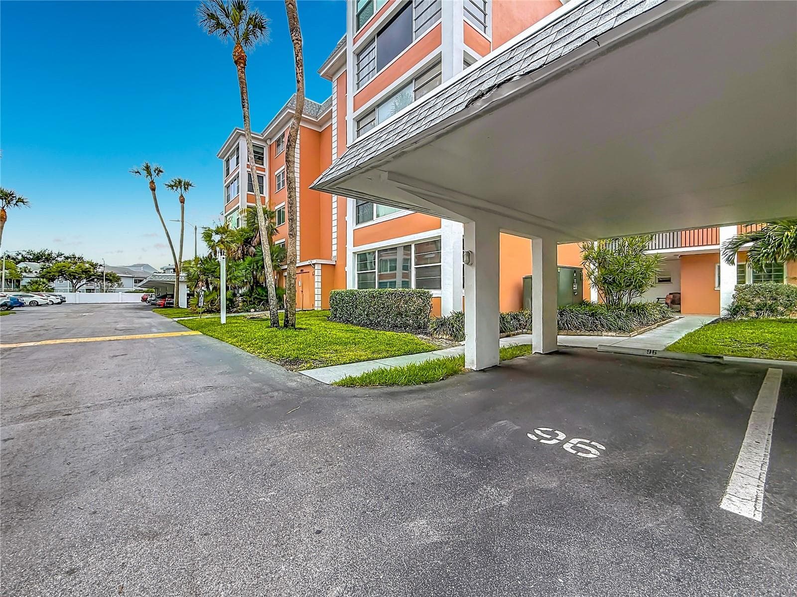 Assigned/Deeded Covered Parking #96, end space - 1900 68TH ST N #301, ST PETERSBURG