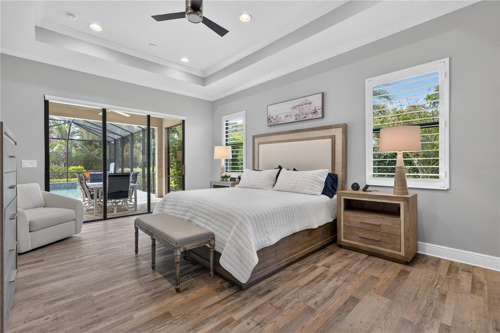 primary bedroom - 8276 LARKSPUR CIR, SARASOTA