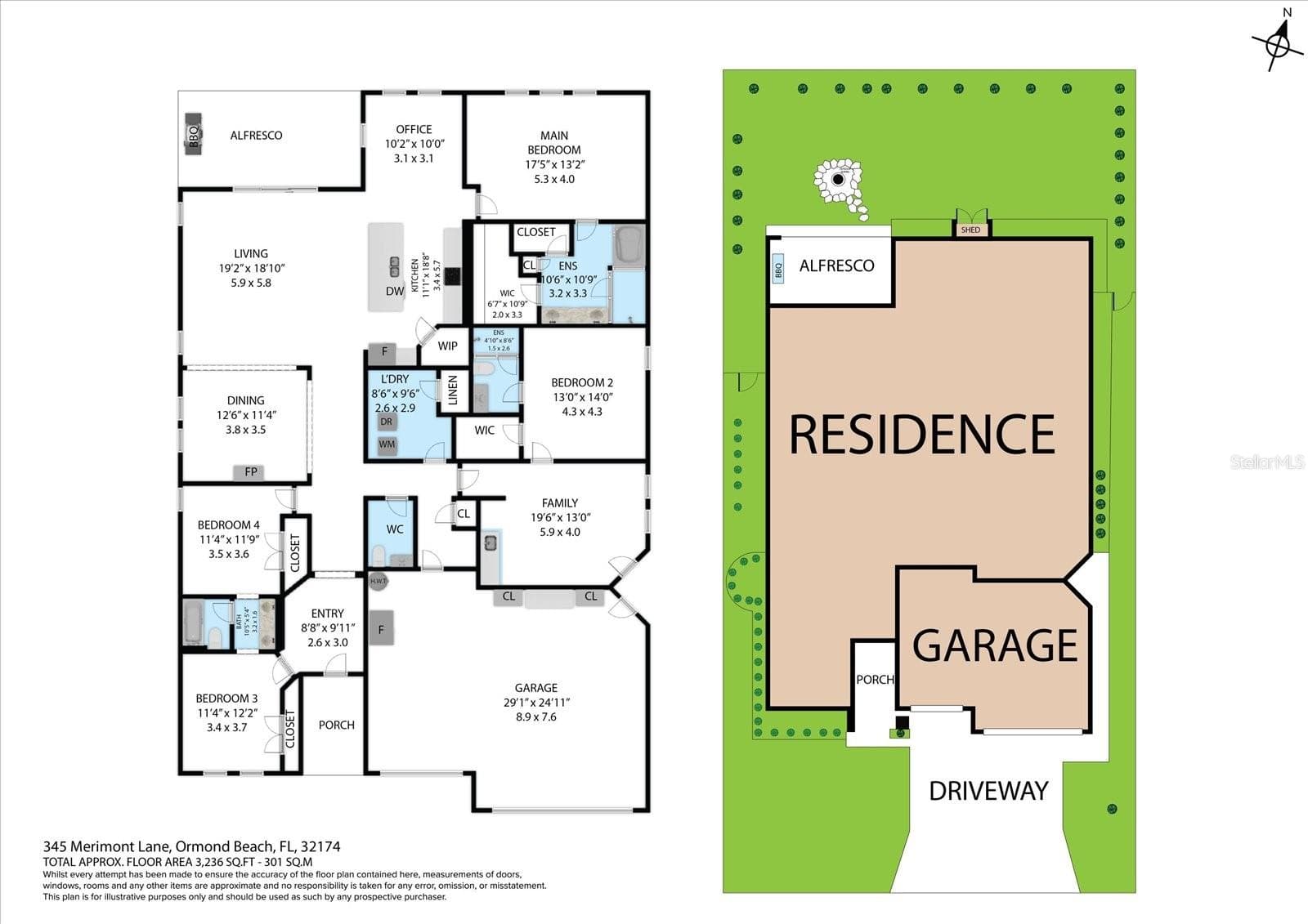 Single Family Residence at 345 E MERIMONT LN, ORMOND BEACH, photo 86 of 91