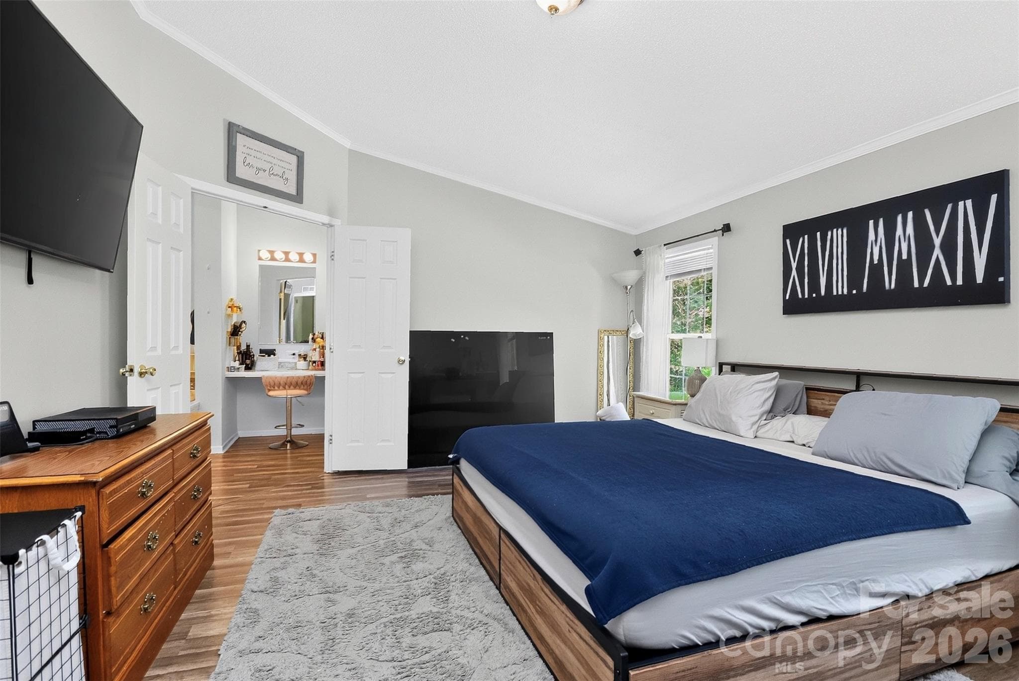 Large primary bedroom! - 602 Timberwood Drive, Fort Mill