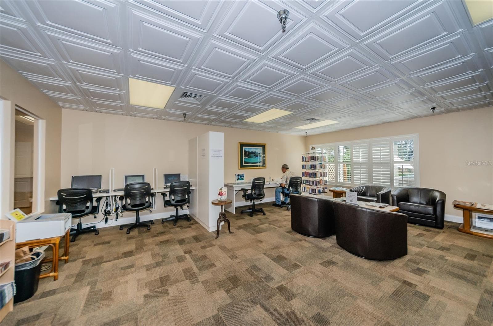 Highland Lakes Club House Computer room - 3097 MISSION GROVE DR, PALM HARBOR