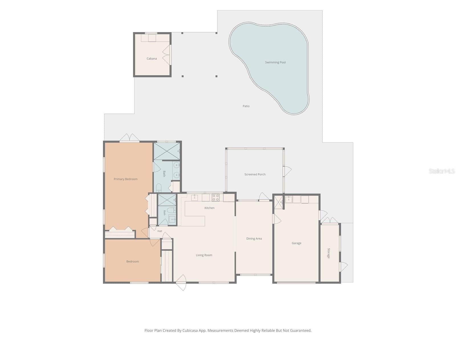 Floor plan - 4822 60TH WAY N, KENNETH CITY