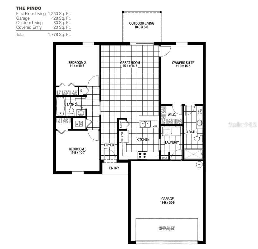 Single Family Residence at 8806 PINE BARK WAY, WILDWOOD, photo 2 of 2