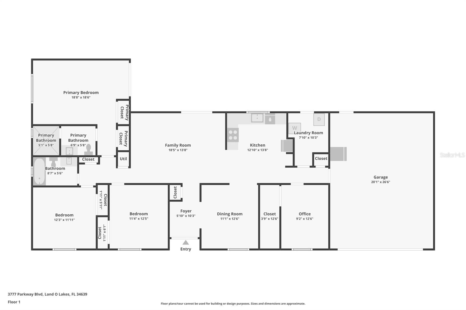 Single Family Residence at 3777 PARKWAY BLVD, LAND O LAKES, photo 2 of 54