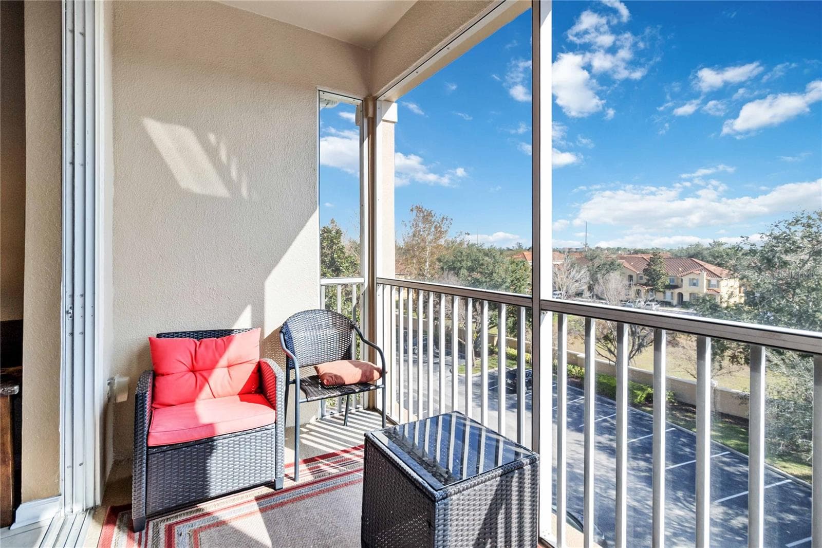 Balcony. - 2821 E ALMATON LOOP #401, KISSIMMEE