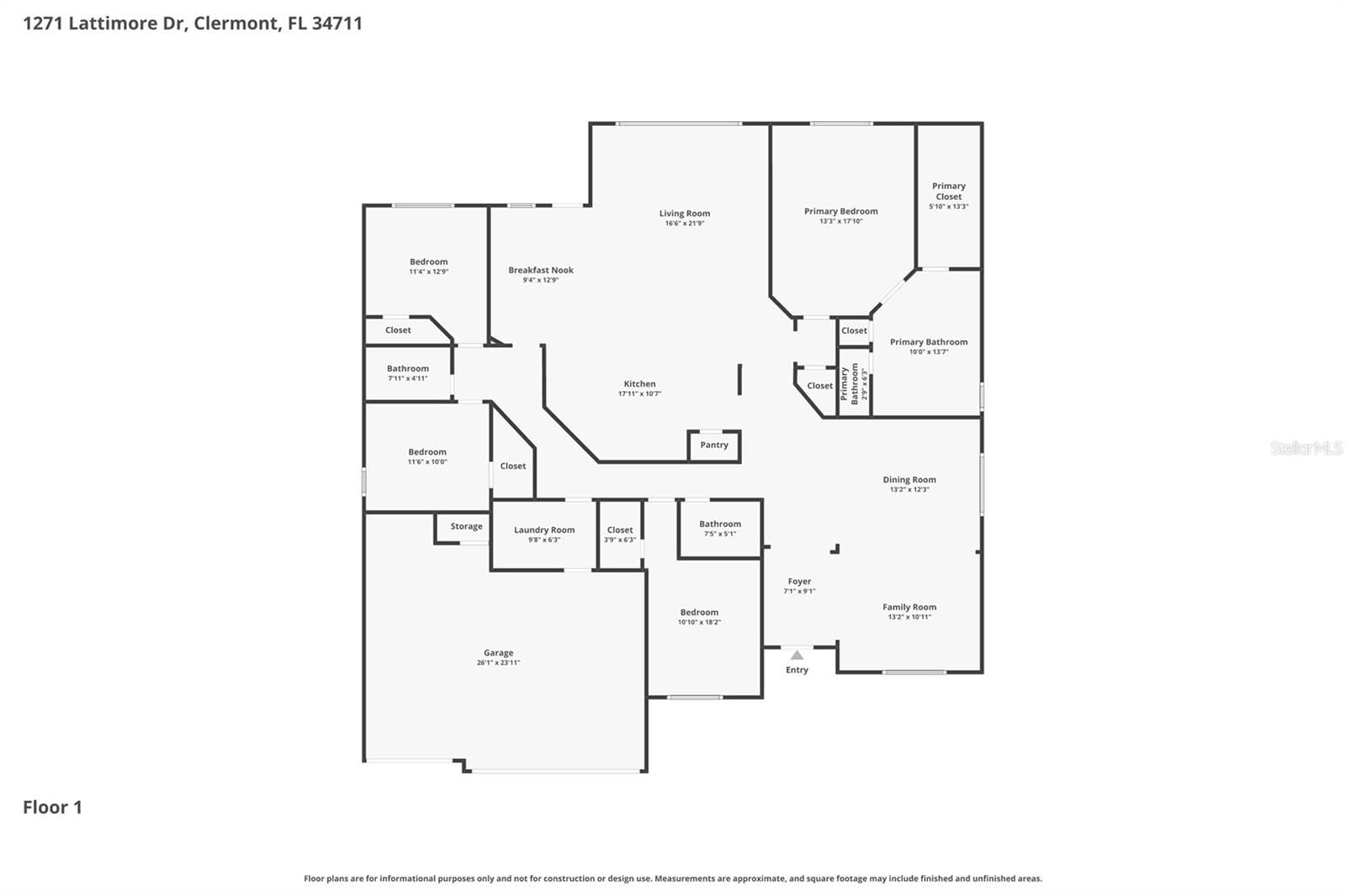 Single Family Residence at 1271 LATTIMORE DR, CLERMONT, photo 35 of 50