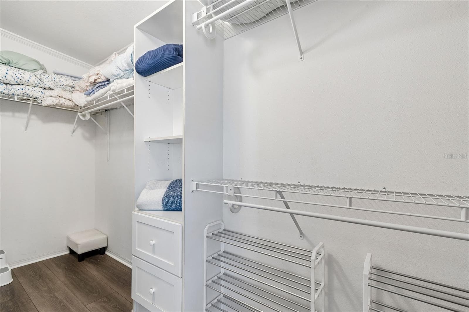 Buit in shelving in Primary closet - 9790 66TH ST N #252, PINELLAS PARK