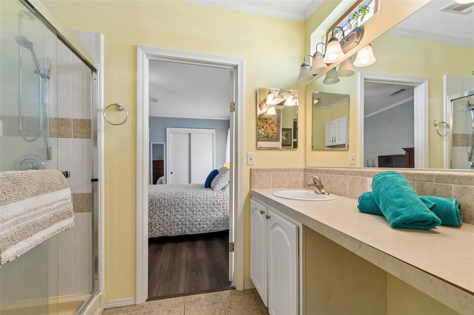 En Suite Bathroom from Primary Bedroom - 9790 66TH ST N #252, PINELLAS PARK