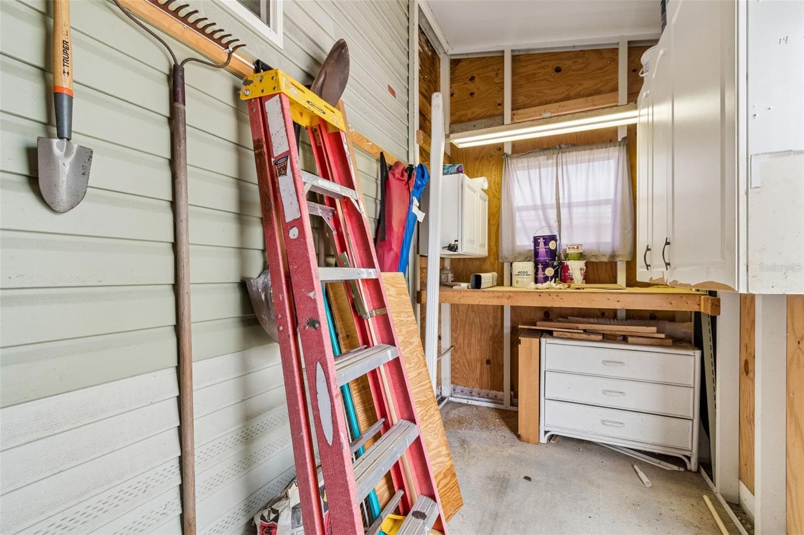 interior of shed - 9790 66TH ST N #252, PINELLAS PARK
